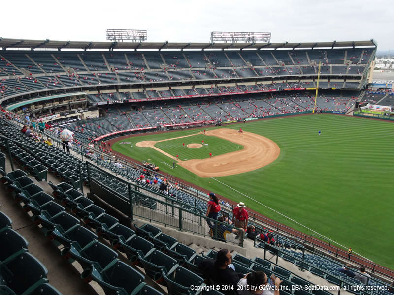 Angel Stadium Of Anaheim View From View Outfield 533 Vivid Seats