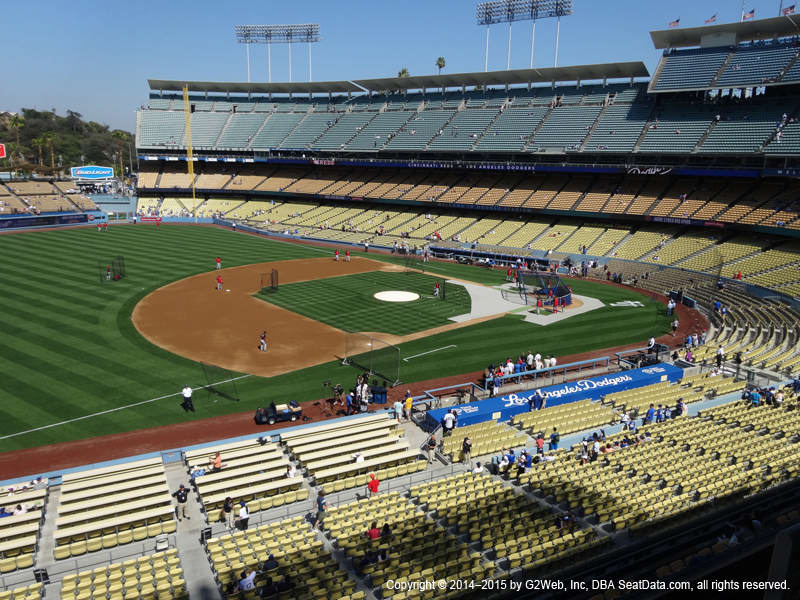 Dodger Stadium View From Club 229 Vivid Seats