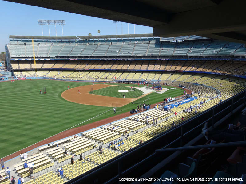 Dodger Stadium View From Club 239 Vivid Seats