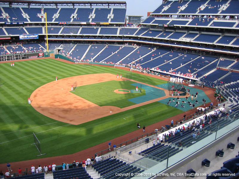 Citizens Bank Park View From Terrace 329 Vivid Seats