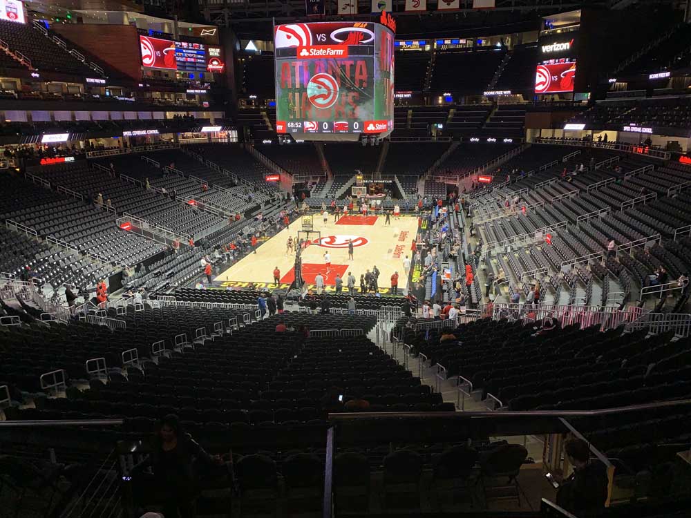 Atlanta Hawks Seating Chart / Houston Rockets Vs Atlanta Hawks Houston