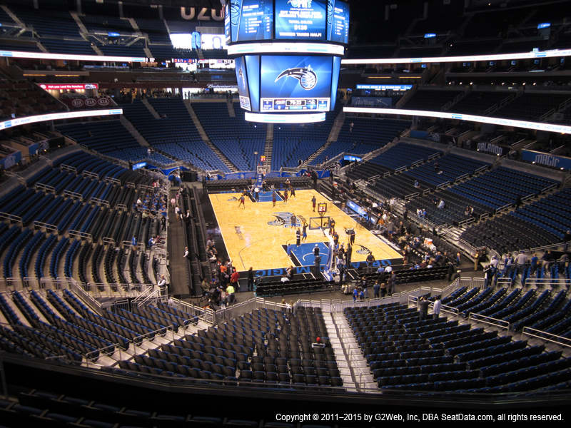Amway Center View From Terrace Level 111a Vivid Seats