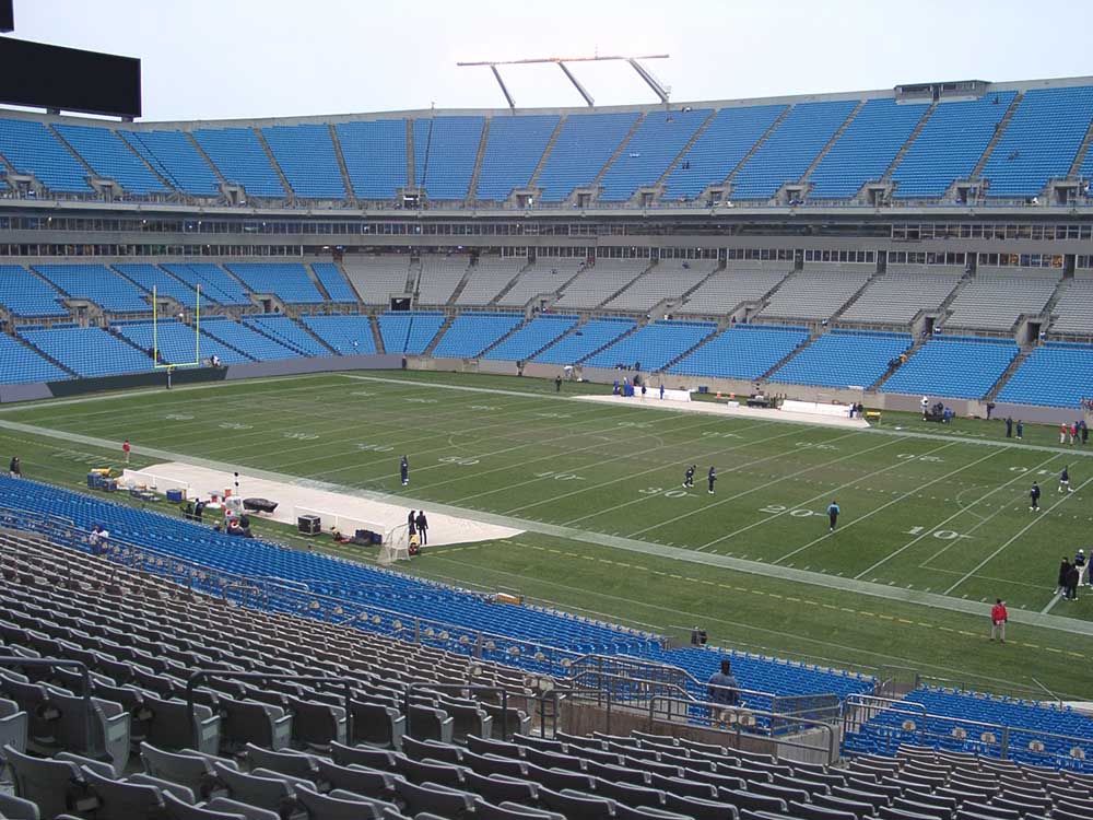 Bank Of America Stadium View From Club Level 311 Vivid Seats