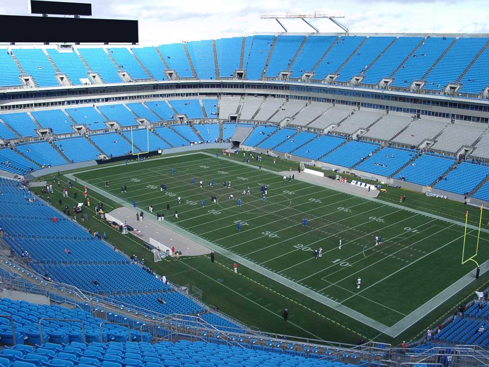 Bank Of America Stadium View From Upper Level 535 Vivid Seats