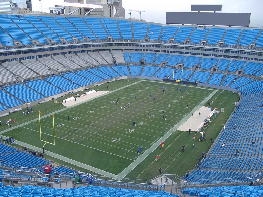Bank Of America Stadium View From Upper Level 551 Vivid Seats