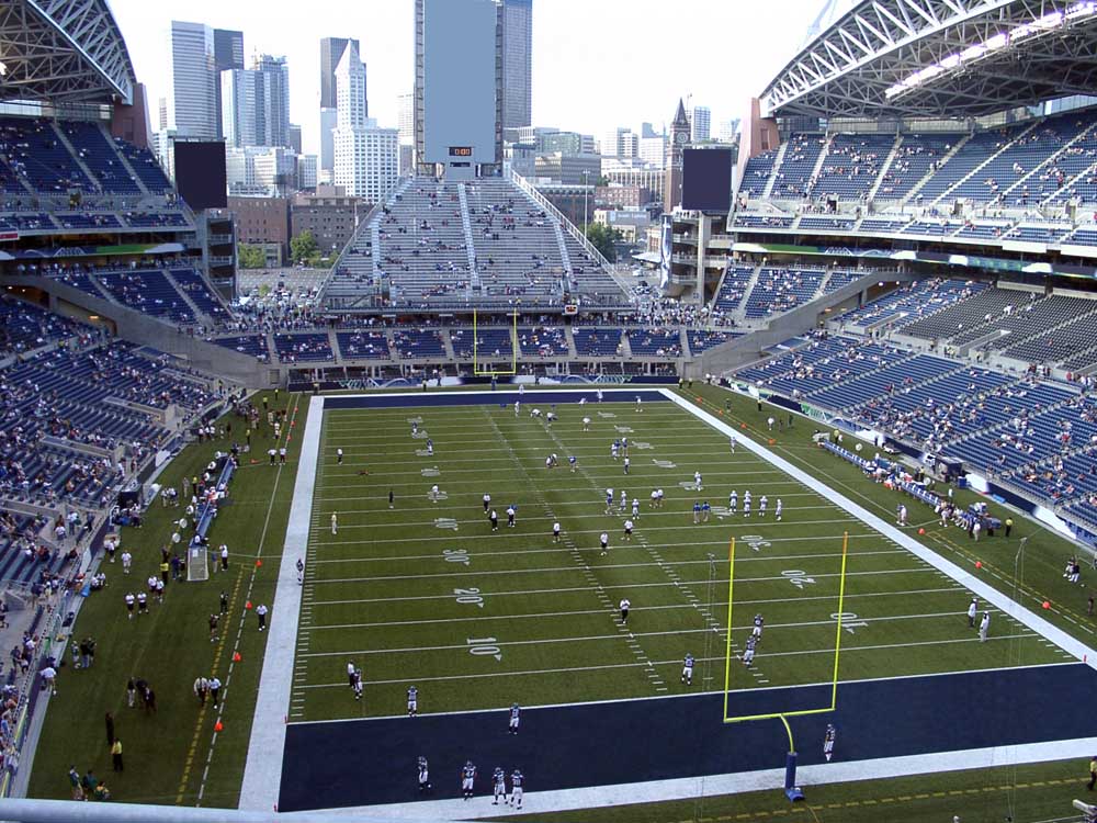 Centurylink Field View From Upper Level 324 Vivid Seats